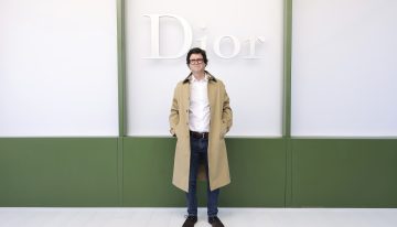 Fernando Martos, un 'outsider' en el desfile de Dior: «¿Qué hace un jardinero en un desfile? Cuando apareció la flor de cala traducida en tela pensé: por eso estoy hoy aquí»