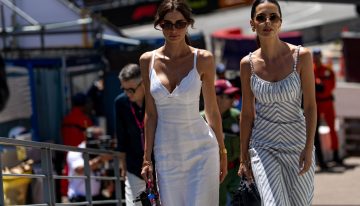 Rebecca Donaldson, Alexandra Saint Mleux y otras novias de pilotos, ¿son las carreras de Fórmula 1 las nuevas semanas de la moda?