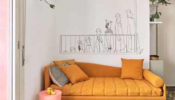 Un apartamento de dos habitaciones y 40 m2 en Milán que nos enseña cómo aprovechar los espacios pequeños al máximo