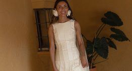 La novia marbellí de los pendientes con forma de flor