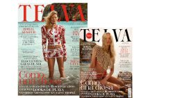 TELVA julio llega al quiosco con el pareo Himba, diseñado en exclusiva por María G. de Jaime para TELVA
