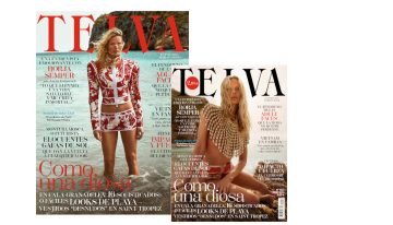 TELVA julio llega al quiosco con el pareo Himba, diseñado en exclusiva por María G. de Jaime para TELVA