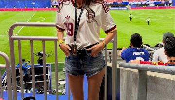 Inés García, la novia de Lamine Yamal, ha encontrado en Zara las sandalias más elegantes dejándonos un lookazo en el primer partido de España en el Mundial