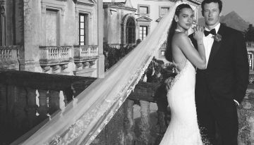 Dua Lipa comparte las imágenes más bonitas de su boda religiosa en Sicilia y su vestido de novia firmado por Chanel