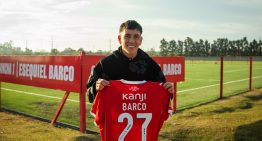 Esequiel Barco volvió a pisar Villa Domínico y reafirmó su deseo: «Quiero jugar en Independiente»