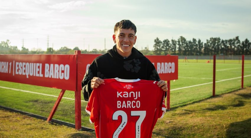 Esequiel Barco volvió a pisar Villa Domínico y reafirmó su deseo: «Quiero jugar en Independiente»