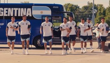 El video que compartieron los jugadores de la Selección Argentina antes del debut en el Mundial ante Argelia