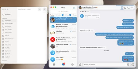 Telegram adopta el nuevo diseño de Liquid Glass justo cuando Apple lo ha quitado en macOS 26
