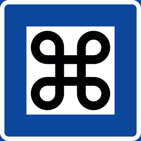 símbolo command