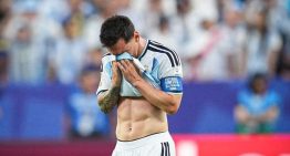 Las lágrimas de Messi