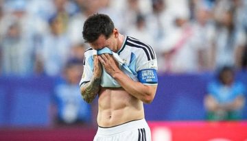 Las lágrimas de Messi