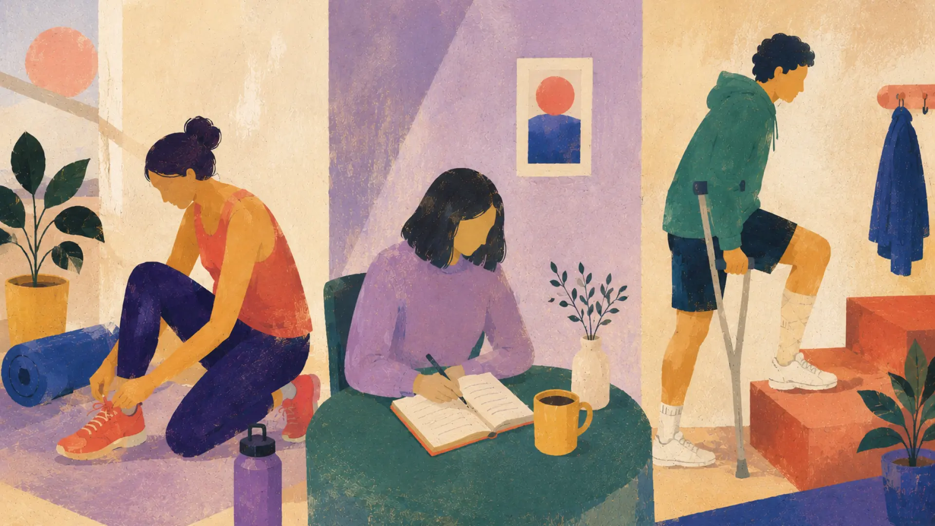«Me sentía una inútil hasta que un día me dije que no podía más»