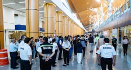 Cae techumbre en la Terminal 1 del renovado AICM