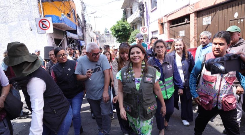 Apoyará jefa de Gobierno a familias de la alcaldía Cuajimalpa afectadas por la intensa lluvia con granizo de ayer