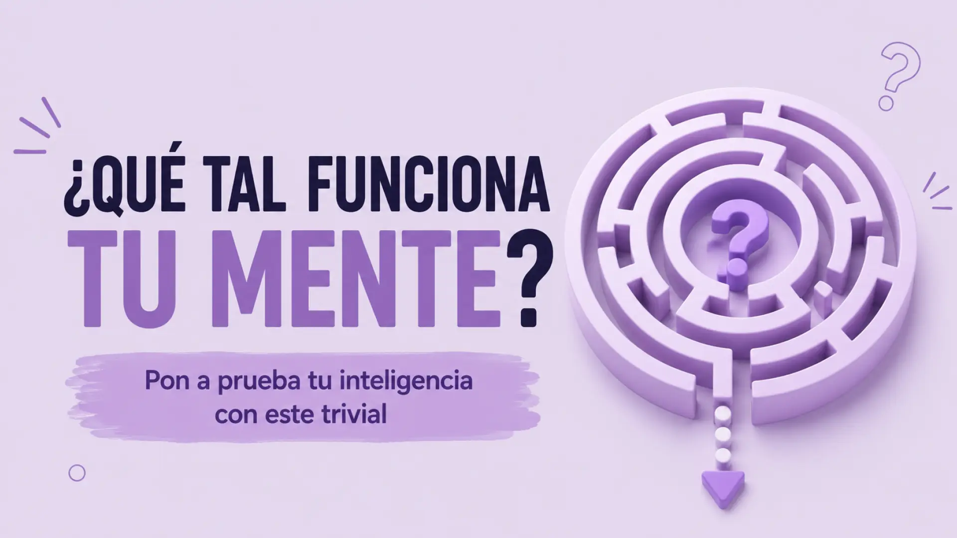 Trivial: ¿Qué tal funciona tu mente? Ponte a prueba con este reto sobre lógica y razonamiento