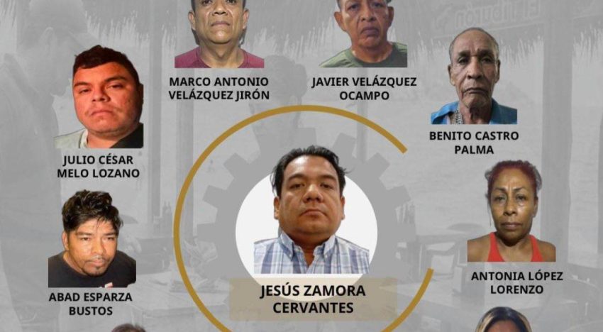 Harfuch informa la captura de 11 extorsionadores que operaban en playas de Acapulco