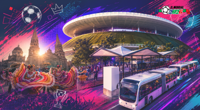 Mundial 2026: Guadalajara invierte más de 12,000 millones de pesos en movilidad e infraestructura