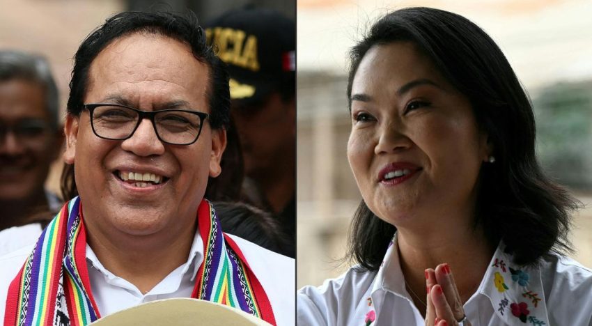 Peruanos votan en reñido balotaje para elegir a su noveno presidente en 10 años