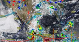 La evolución de Dos-E a Boris marcará el clima del inicio de semana en México
