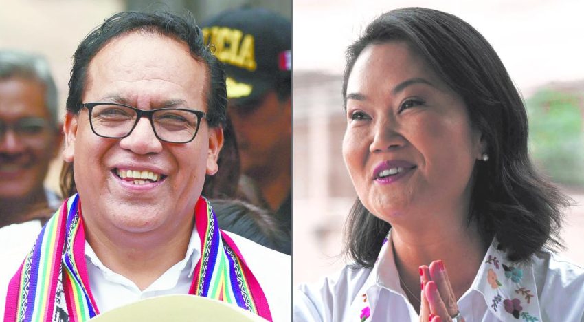 Keiko Fujimori lleva ventaja de 5 puntos