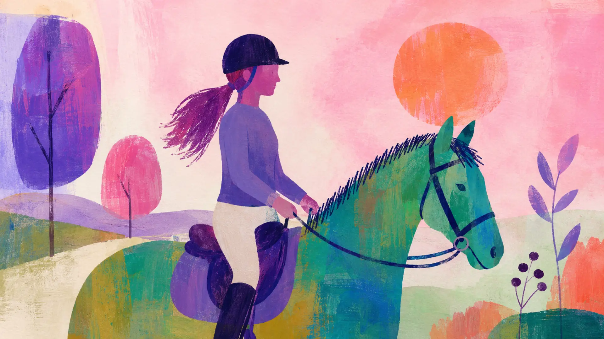 La pequeña terapia que surge de un paseo a caballo: «Son animales muy sensibles a todas nuestras emociones»