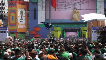 Clara Brugada reporta más de 200,000 aficionados en los festivales mundialistas