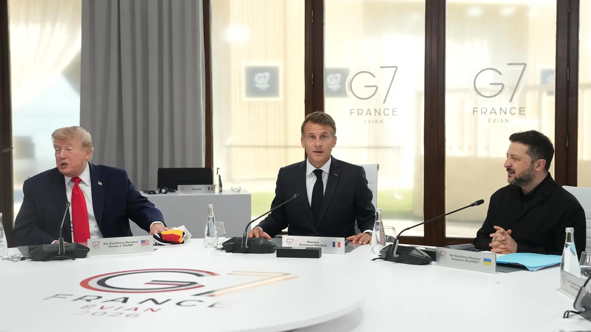 El G7 pide aumentar la presión sobre Rusia y Trump mete prisa a Putin: «Debería llegar a un acuerdo»