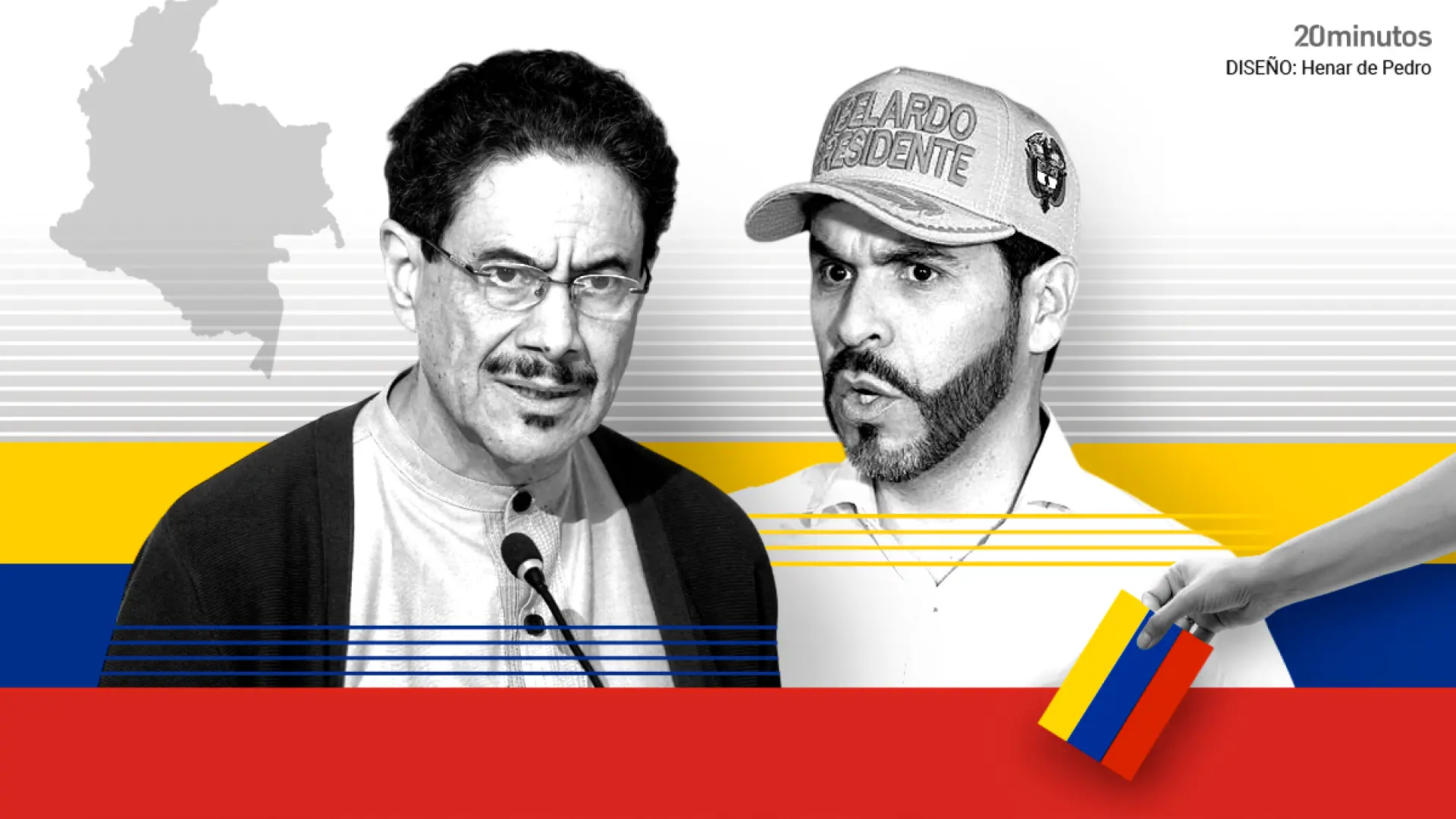 Colombia elige entre la izquierda post-Petro y la derecha radical: Cepeda y De la Espriella se enfrentan hoy por la presidencia del país