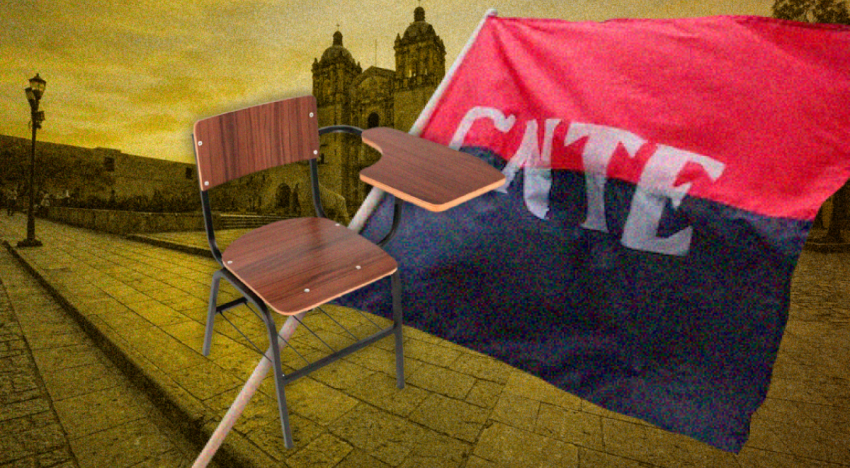CNTE acumula 36 días sin clases en Oaxaca durante el ciclo escolar 2025-2026