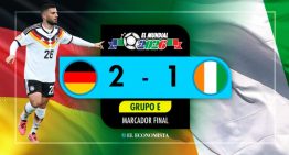 Alemania vence 2-1 a Costa de Marfil