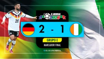 Alemania vence 2-1 a Costa de Marfil