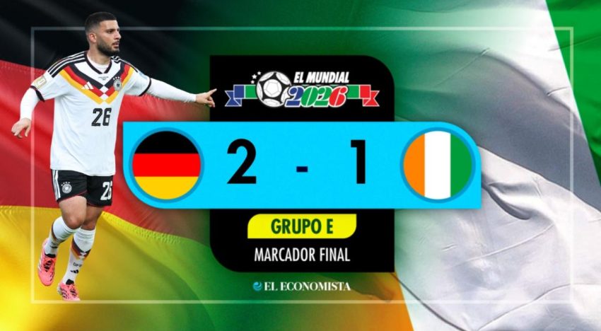 Alemania vence 2-1 a Costa de Marfil
