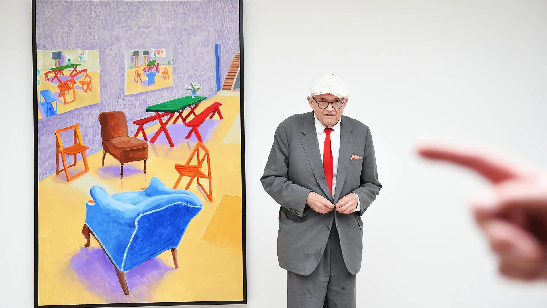 David Hockney tuvo un funeral secreto al que asistieron solo dos personas