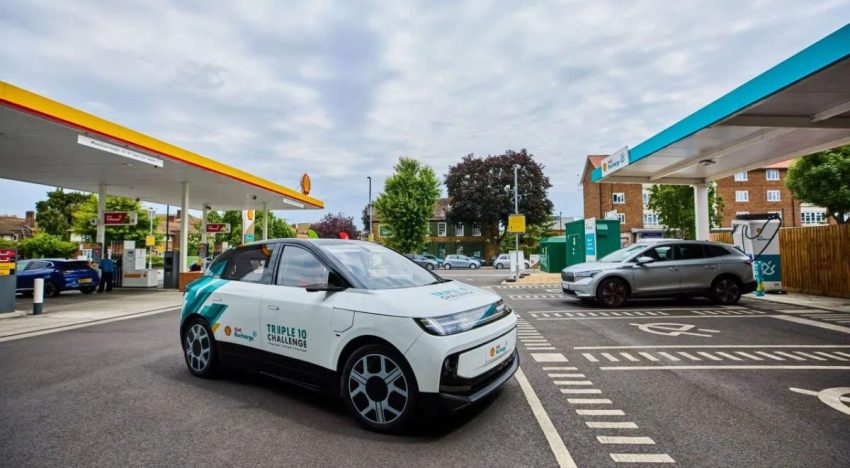 Shell Recharge Fluid: el motivo por el que la petrolera ha creado un auto eléctrico súper eficiente
