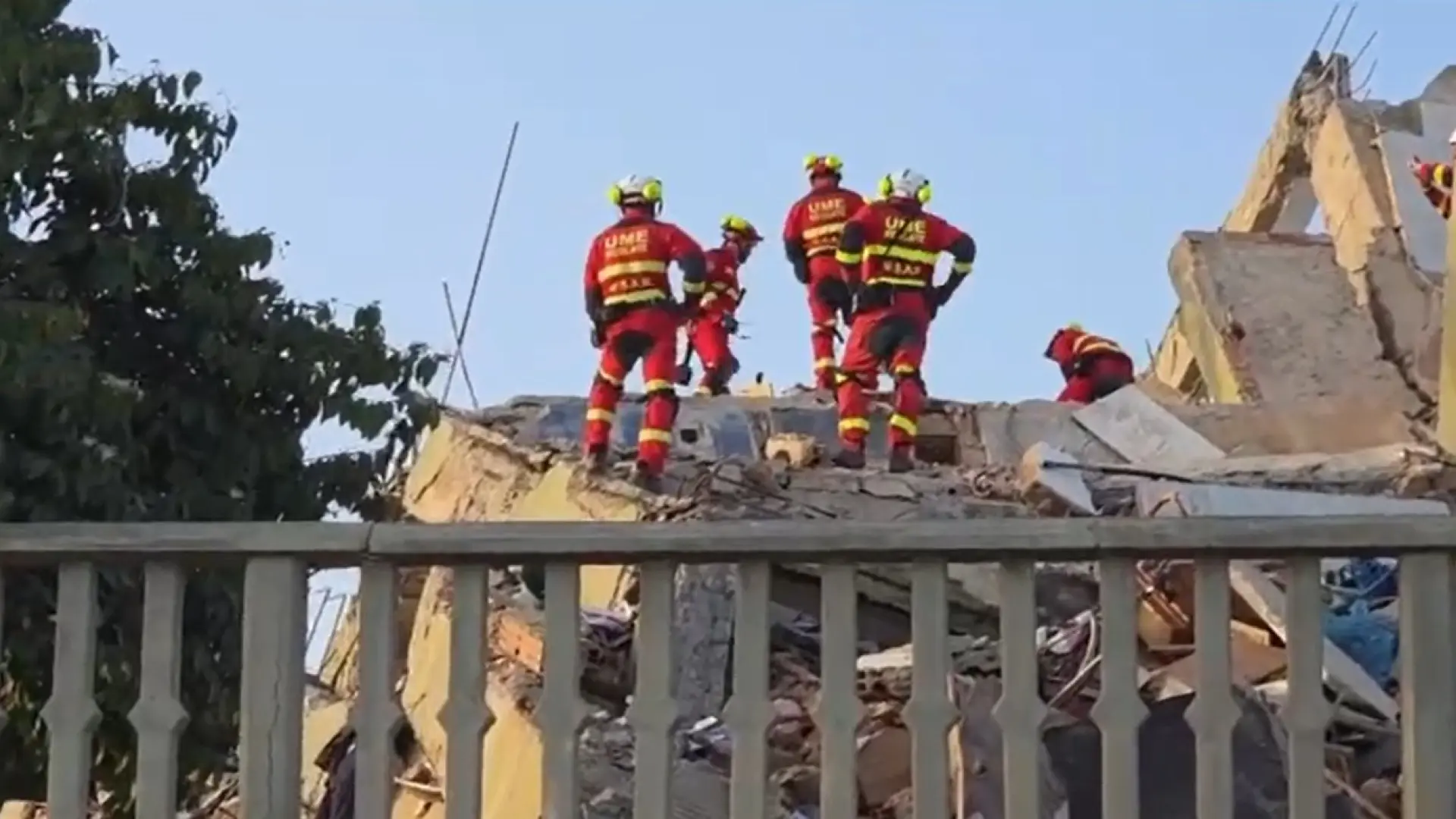 La UME llega a La Guaira, la zona de Venezuela más afectada por los terremotos: «Nos hemos encontrado desolación»