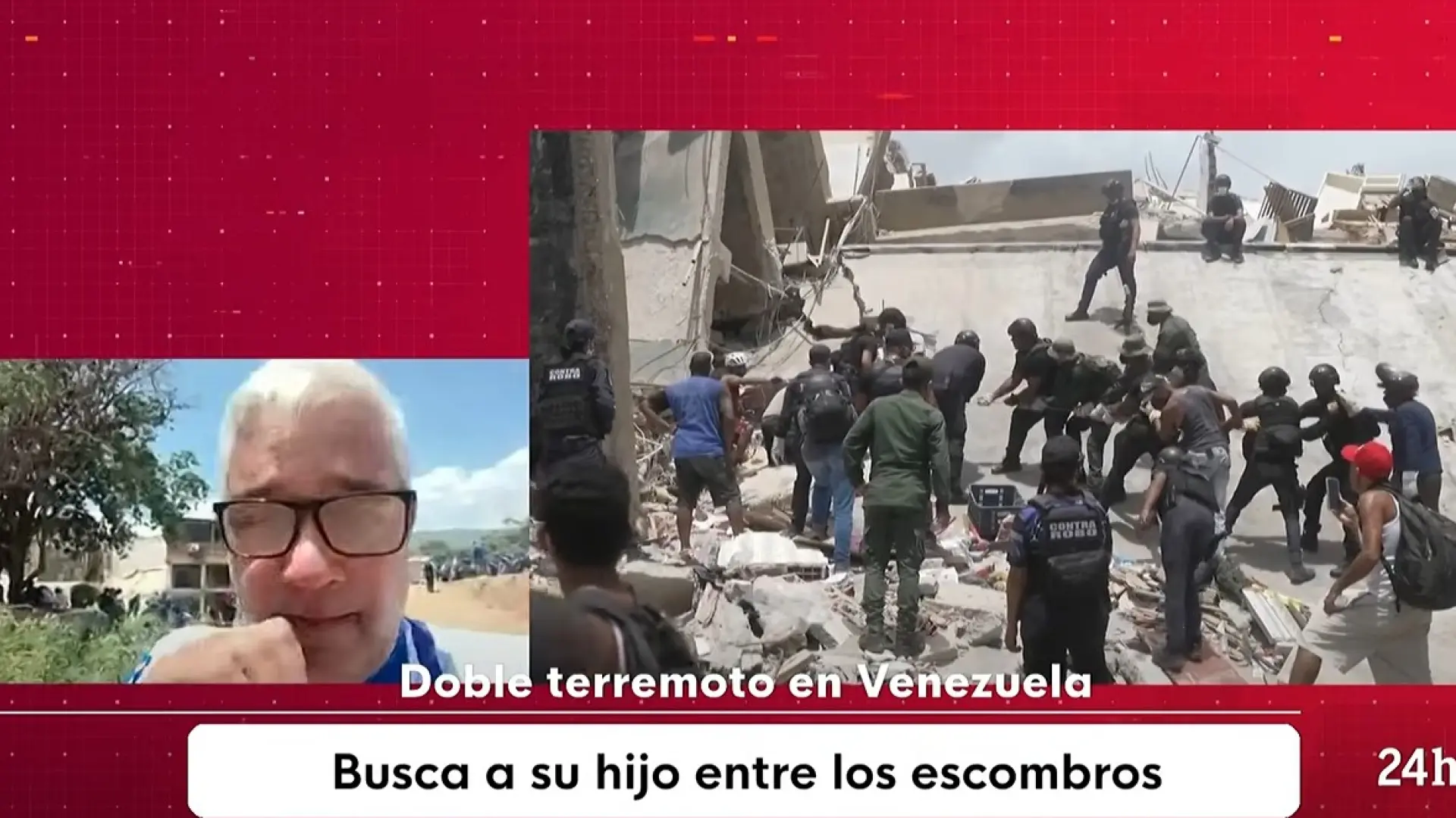 La esperanza de Pablo, que habló con su hijo antes de que el terremoto tirase su edificio: «Se oyen golpes como diciendo: aquí estoy»