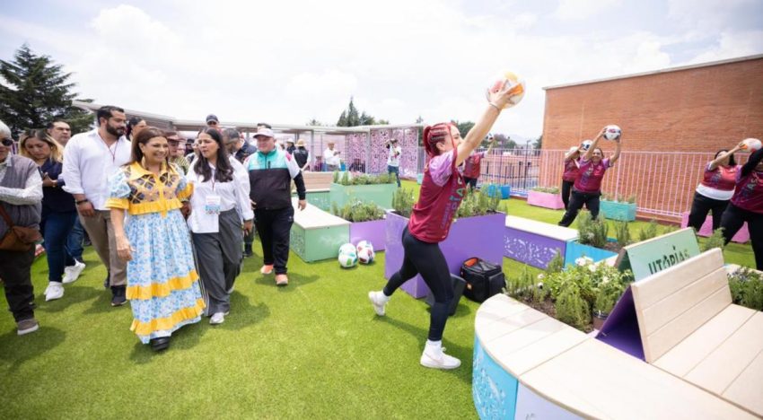 Inaugura Clara Brugada la UTOPIA Cen Tlalli Ocotepec en beneficio de más de 72 mil habitantes de La Magdalena Contreras