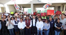 Detona conectividad carretera gobierno estatal en San José Chiapa