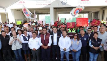 Detona conectividad carretera gobierno estatal en San José Chiapa