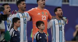 La emoción de la Scaloneta en el himno argentino: Lionel Messi lo gritó como nunca en su juego 200 con la Selección