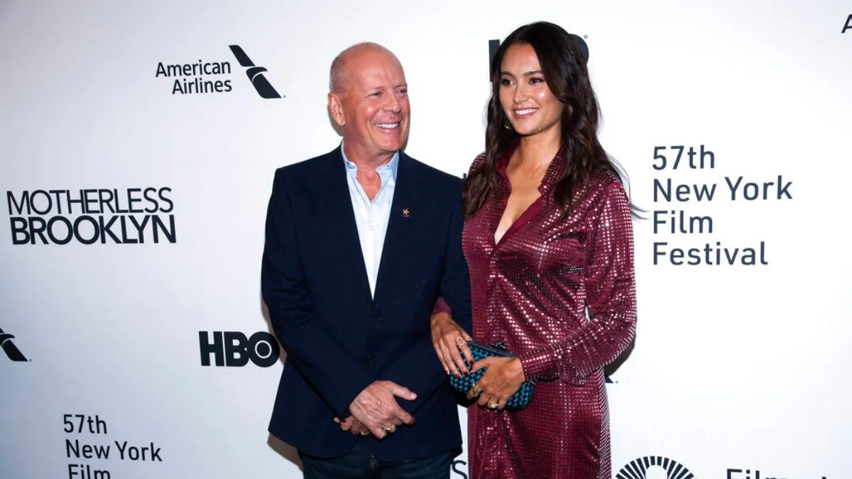 Bruce Willis reapareció en conmovedor VIDEO de su esposa Emma Heming