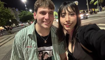 La última foto de Gaspi con una fan antes del fatal accidente que acabó con su vida en Brasil