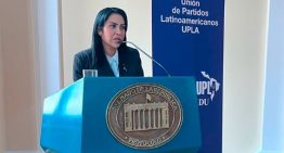 Delsa Solórzano alzó la voz en el Congreso de Colombia por los presos políticos en Venezuela (VIDEO)