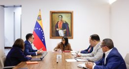 Delcy Rodríguez anunció que habrá «inversiones importantes» en Venezuela previo a su viaje a la India