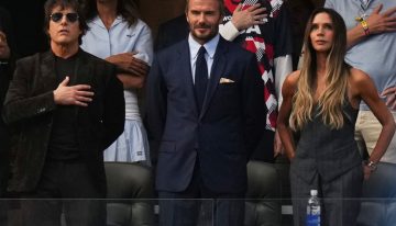 Una alfombra roja en las tribunas: quiénes son los famosos que estuvieron en el debut de Estados Unidos en el Mundial