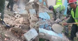 Demasiado tarde: Fanb borró el VIDEO de militares «jugando con tierra» en La Guaira