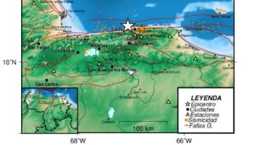 Sismo de magnitud 3.8 con epicentro en La Guaira este #27Jun