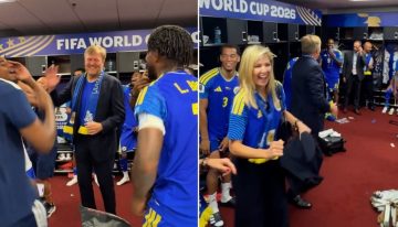 El baile de la reina Máxima en el vestuario de Curazao que es furor: celebró con el Rey y los futbolistas el empate histórico en el Mundial 2026