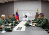 Delcy reunió al Alto Mando Militar mientras arde el sur minero de Bolívar