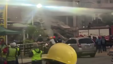 Explosión e incendio obligaron a suspender rescate en edificio de El Paraíso (VIDEOS)